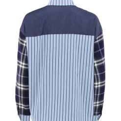 Alice Mix Shirt BLUE CHECK