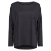 Alma LS top DEEP DARK GREY