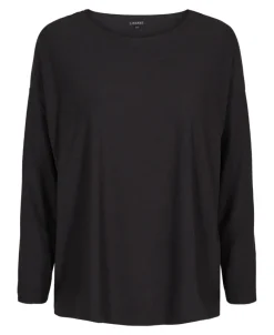 Alma LS top Fleece BLACK