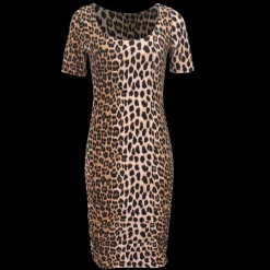 Alma SS Turn Dress LUX LEO