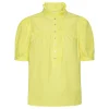 Ariana SS Poplin Blouse YELLOW