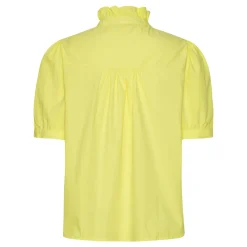 Ariana SS Poplin Blouse YELLOW