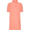 Ariana SS Poplin Dress CORAL