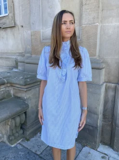 Ariana Stripe Dress BLUE STRIPE