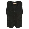 3913B Vest MdcAgatha BLACK