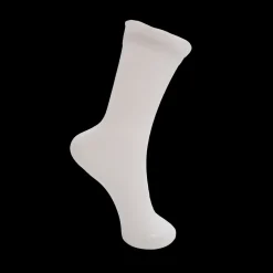 BCFleur Bow Sock WHITE