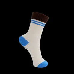 BCGeena Contrast Sock OFF WHITE/BLUE