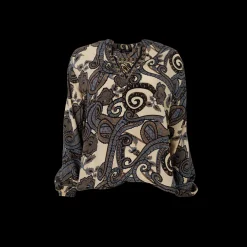 BCLuna Blouse GREY PAISLEY