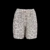 BCMelina Linen Shorts NATURAL LEO