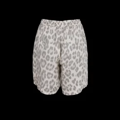 BCMelina Linen Shorts NATURAL LEO