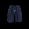 BCMelina Linen Shorts NAVY