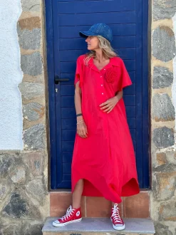 BCMolly S/S Dress RED