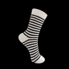 BCMyra Striped Sock BLACK