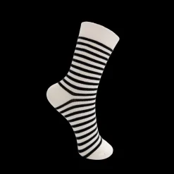 BCMyra Striped Sock BLACK