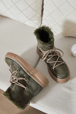 Bear Fur Boot M791 ARMY GREEN