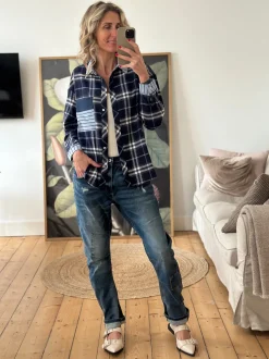 Boho Love Jeans DARK BLUE TRASH