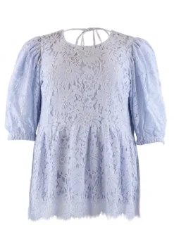Dea Lace Top LIGHT BLUE