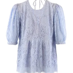 Dea Lace Top LIGHT BLUE