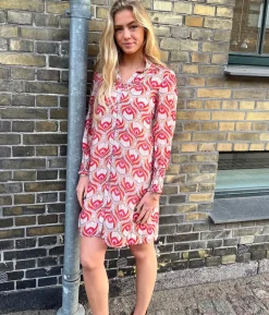 Diana Dress RED PRINT