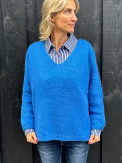 Elisa Knit Pullover BLUE
