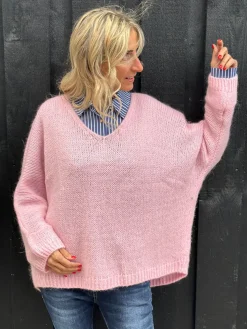 Elisa Knit Pullover SOFT ROSE