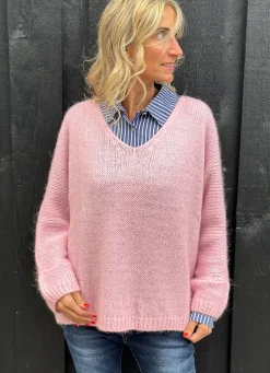 Elisa Knit Pullover SOFT ROSE