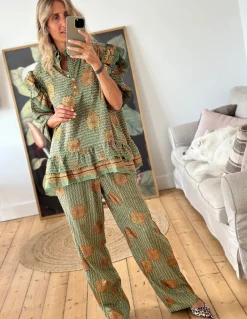 Fie Blouse GREEN