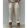 Fiji Jacquard Pant OFF WHITE