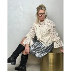 Goa Blouse Broderi Anglaise OFF WHITE