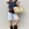 Honolulu Frill Shorts LIGHT BLUE (Preorder Levering april)