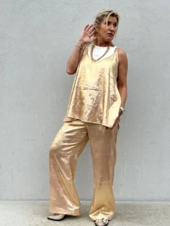 Honolulu Gold Pant (Preorder Levering start april)