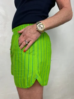 Honolulu Sporty Shorts GREEN (Preorder Levering start april)
