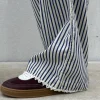 Honolulu Stripe Pant CHALK (Preorder Levering start april)