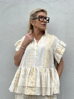 Jada SS Blouse OFF WHITE