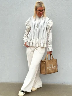 Jaqueline LS Blouse BEIGE