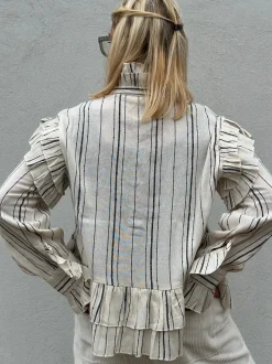 Jaqueline LS Blouse BEIGE