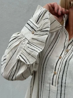 Jaqueline LS Blouse BEIGE