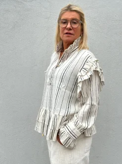 Jaqueline LS Blouse BEIGE