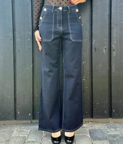JW 8104 Jeans DARK BLUE
