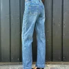 JW 8140 Jeans MEDIUM BLUE WASH