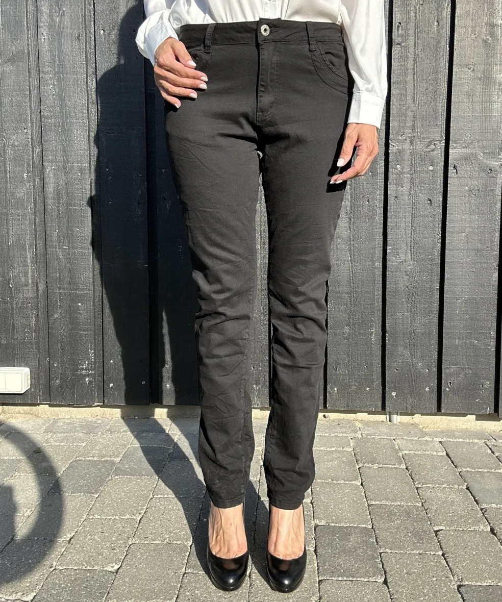 K8213 Jeans BLACK