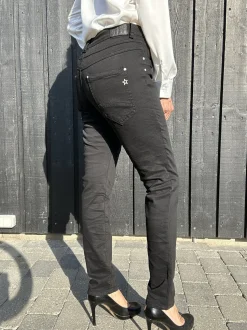 K8213 Jeans BLACK