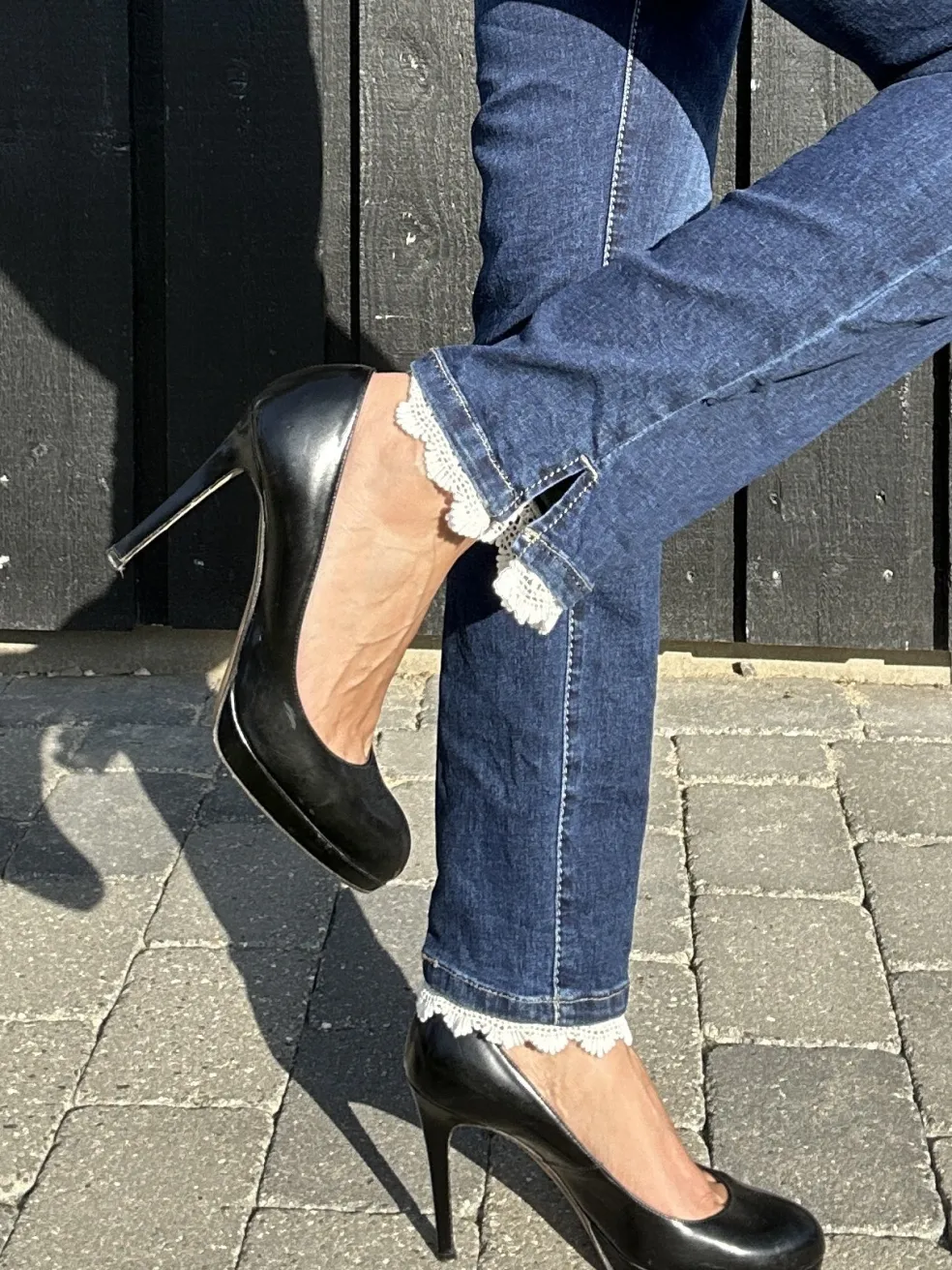 K8931 Jeans Simili / Blonde