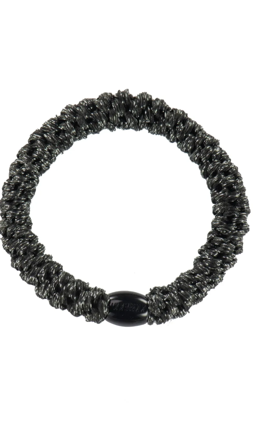 Kknekki elastik BLACK GLITTER