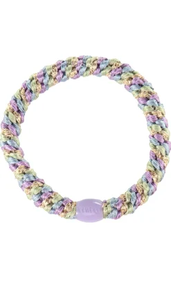 Kknekki elastik MIX LAVENDER SEABLUE GLITTER
