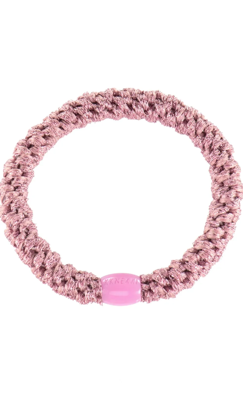 Kknekki elastik OLD PINK GLITTER
