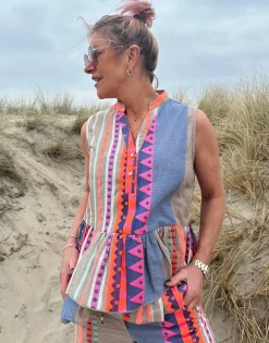 Lido SS Blouse MULTICOLOUR