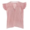 Lilly Stripe Top RED STRIPE