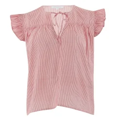Lilly Stripe Top RED STRIPE