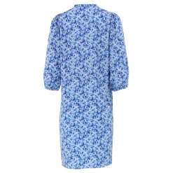 Lone Soft Flowers Dress BLUE